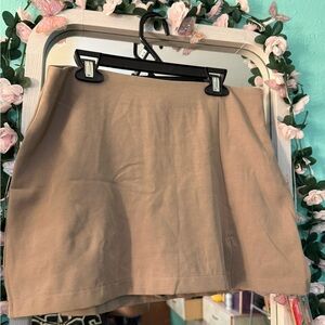Aeropostale Tan A-Line Skirt